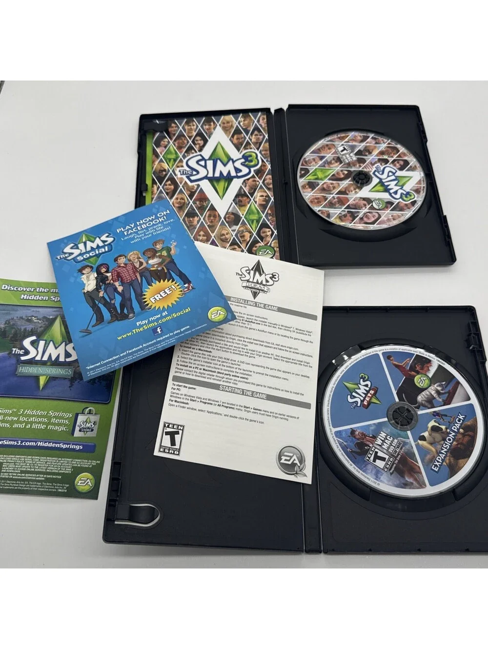 The Sims 3 + The Sims 3 Pets Expansion Pack Limited Edition PC Bundle - 2 Games